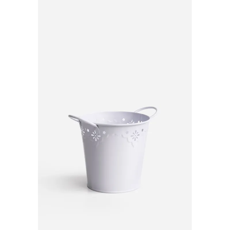 Set de 3 Cubos de Latón con Asas Wanda – Varios Colores | 18,5x13x13 cm