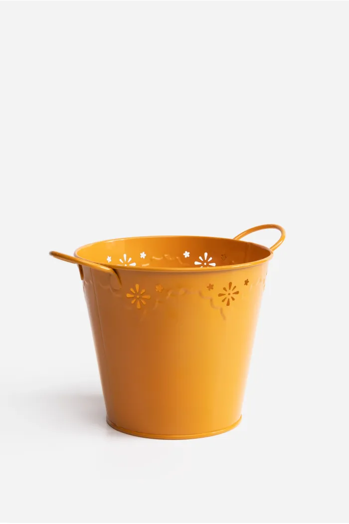 SET 3 CUBOS LATÓN CON ASAS – VARIOS COLORES | 22 X 16 X 14,5 CM