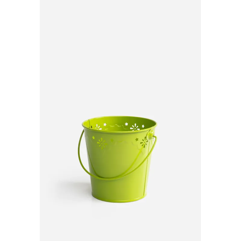 SET 3 CUBOS LATÓN CON ASAS – VARIOS COLORES | D.13,5 X 13 CM