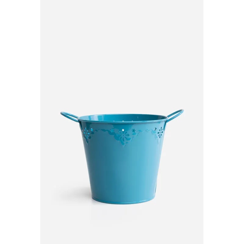Set de 3 Cubos de Latón con Asas Wanda – Varios Colores | 22x16x14,5 cm