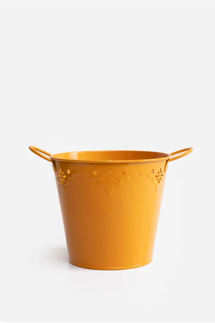 SET 3 CUBOS LATÓN CON ASAS – VARIOS COLORES | 22 X 16 X 14,5 CM