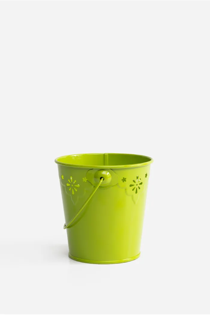 SET 3 CUBOS LATÓN CON ASAS – VARIOS COLORES | D.13,5 X 13 CM