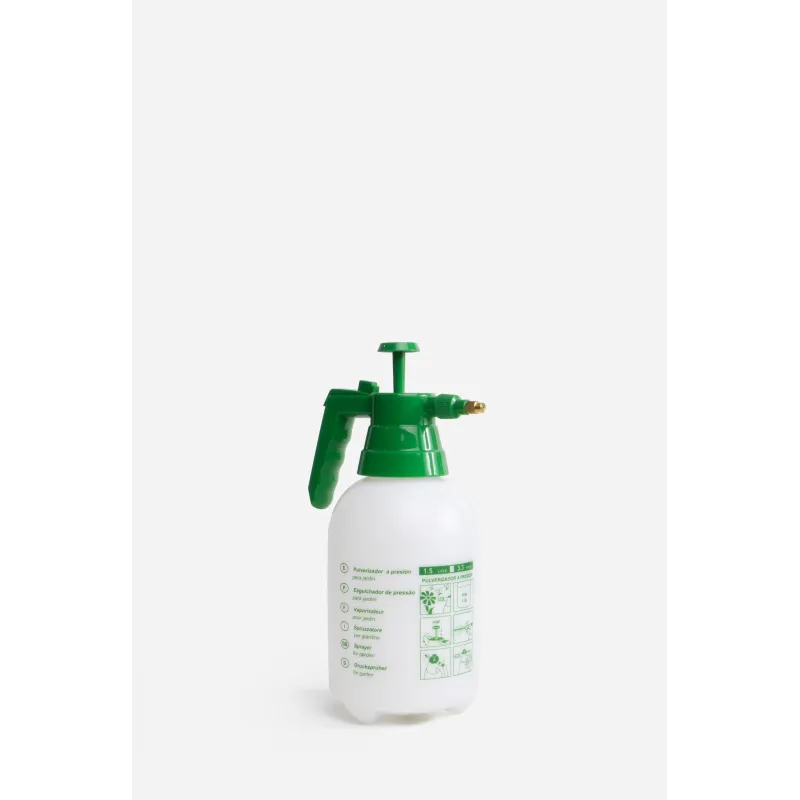 PULVERIZADOR A PRESIÓN PE+PP 1,5L 17,5X12X30 CM