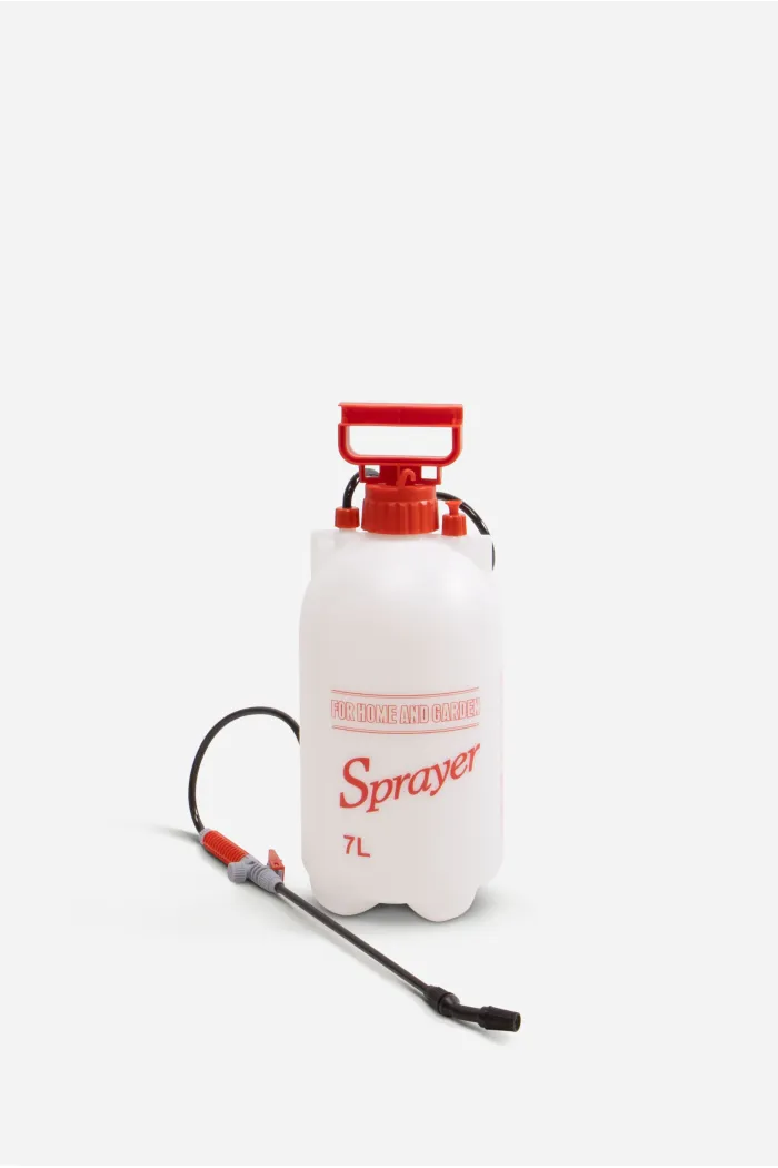 PULVERIZADOR A PRESIÓN PE+PP 7L D.17,5X46,5 CM