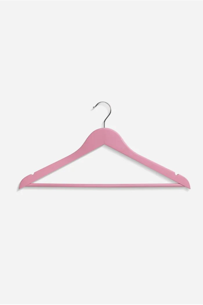 Set de 15 Perchas de Madera - 44,5 x 1,2 x 23,5 cm