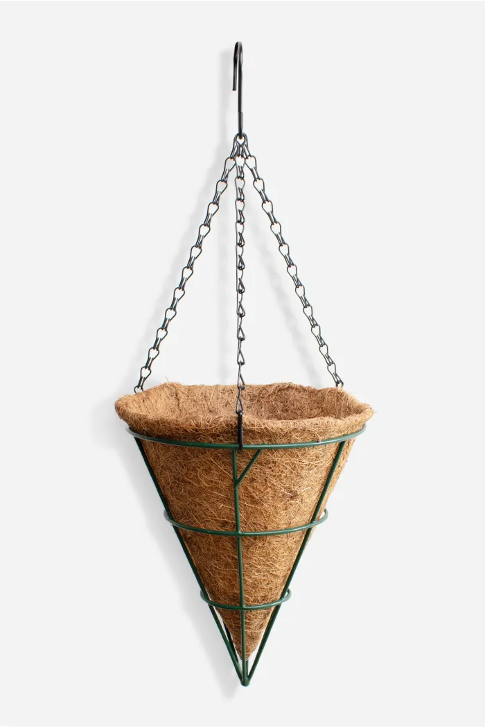 MACETERO COLGANTE DE COCO 25,5X25,5X33