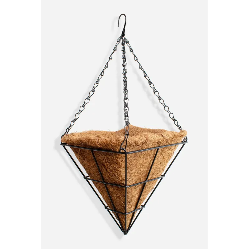 MACETERO COLGANTE DE COCO 25,5X25,5X33