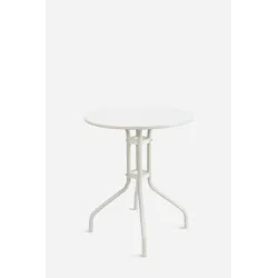 Mesa Redonda de Metal para Jardín Ø60 cm - Buqa
