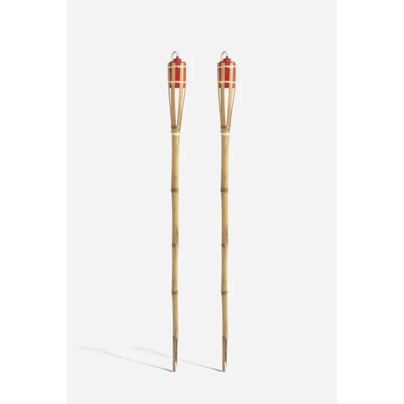 Pack de 2 y 4 Antorchas de Bambú - Varias Medidas