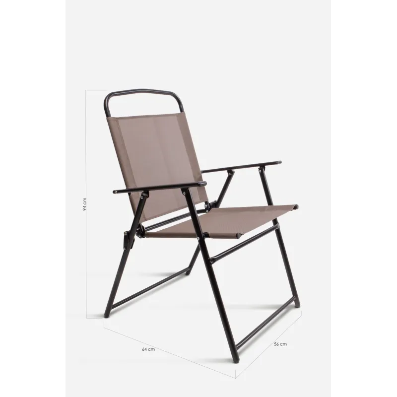 Silla Metálica Plegable con Lona - Altan