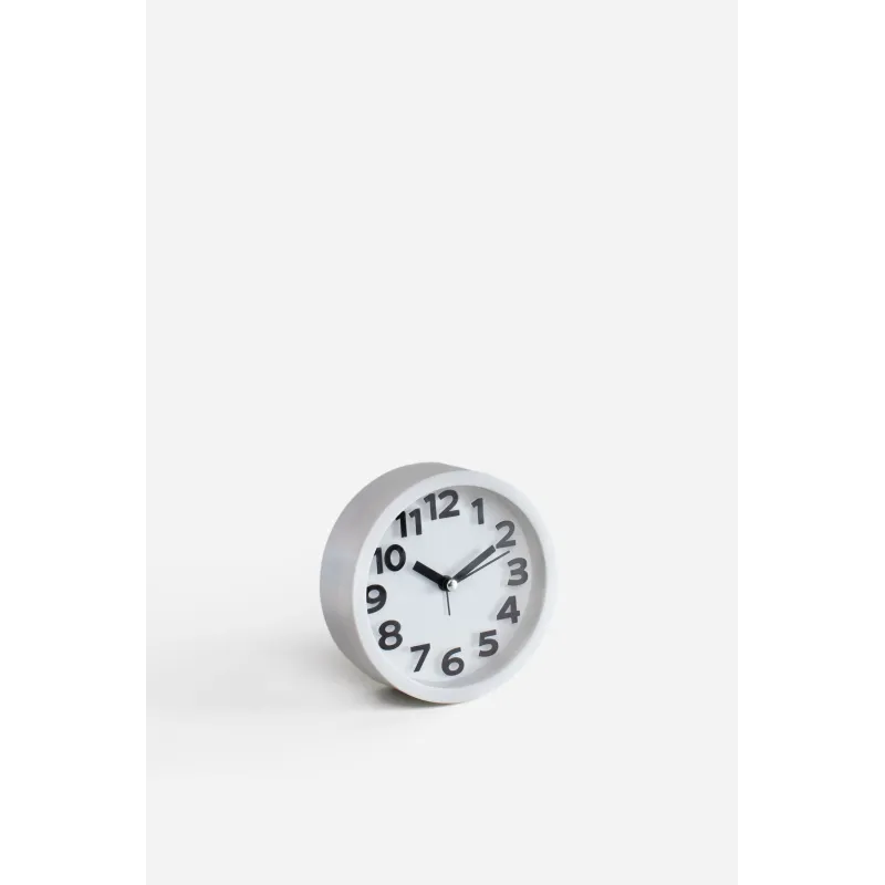 Reloj Despertador PP Ø12x4 cm – 2 Colores