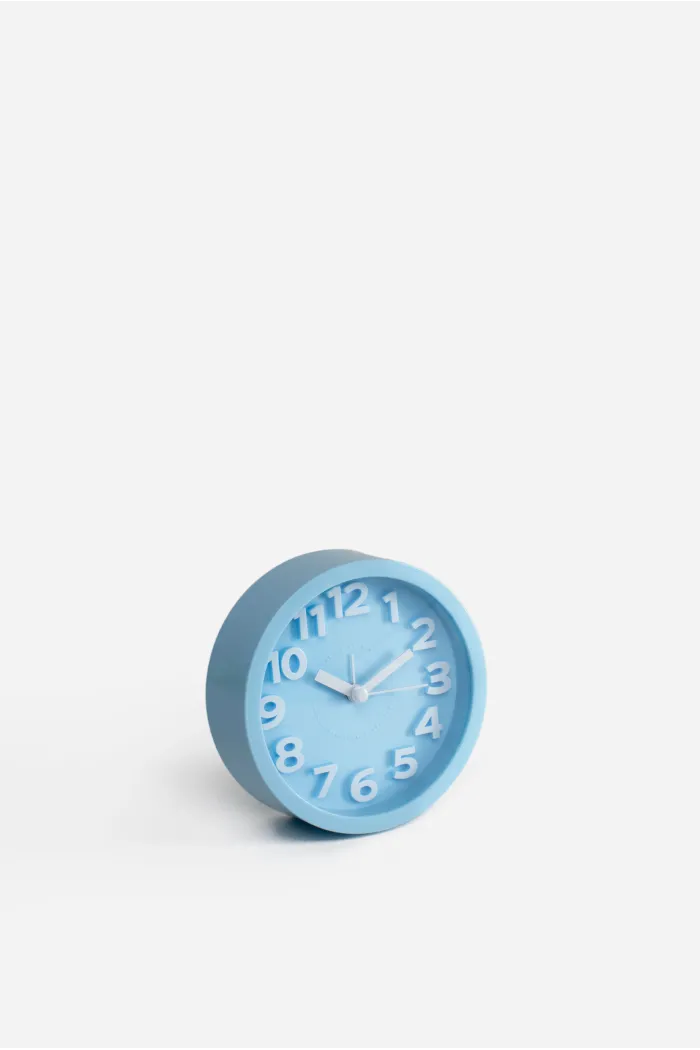 Reloj Despertador PP Ø12x4 cm – 2 Colores