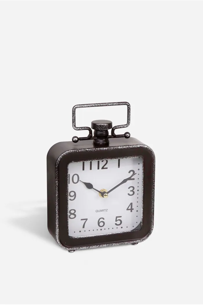 Reloj de mesa vintage - Negro