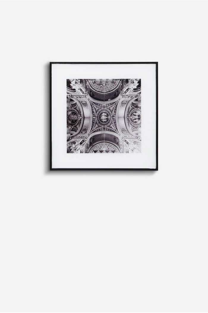 Set de 3 Cuadros Cristal Arquitectura 30x30 cm
