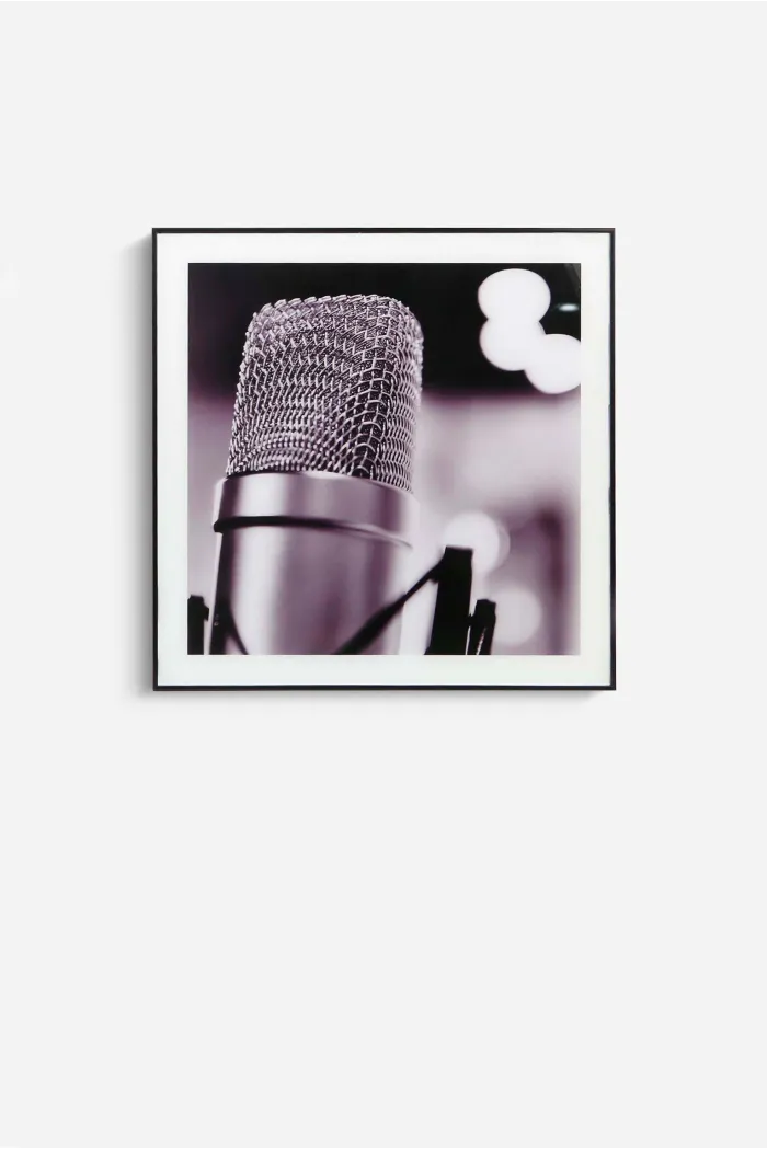 Set de 3 Cuadros de Cristal Black & White 50x50 cm