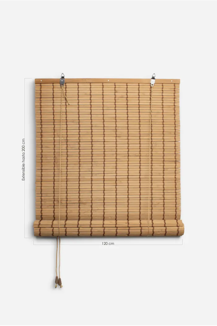 PERSIANA BAMBU NATURAL 120X200 cm