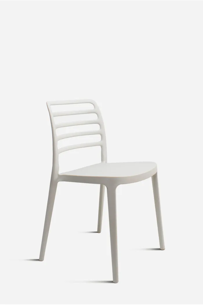 Silla PP Blanca 42x53x80 cm