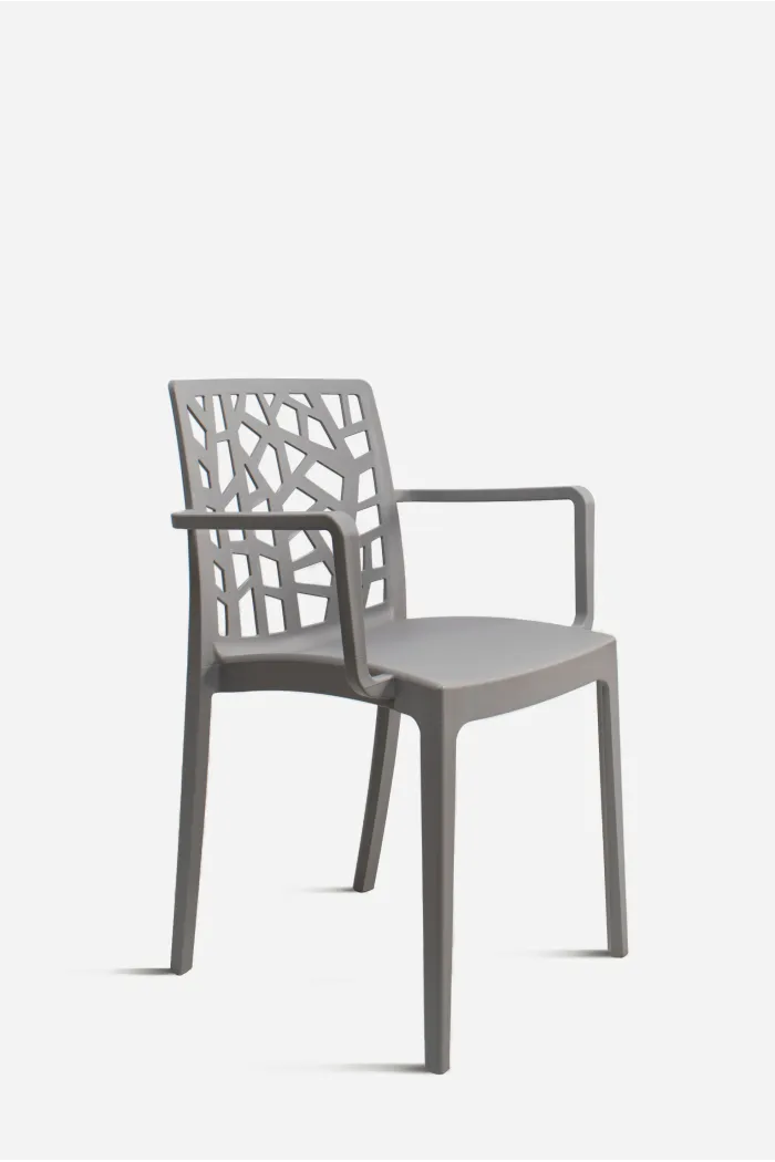Silla PP Gris 55x50x82 cm