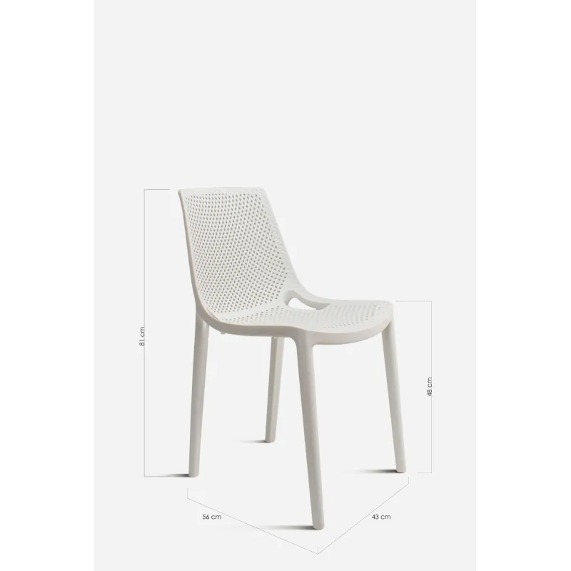 Silla de Comedor de 43x56x81 cm - Beirut