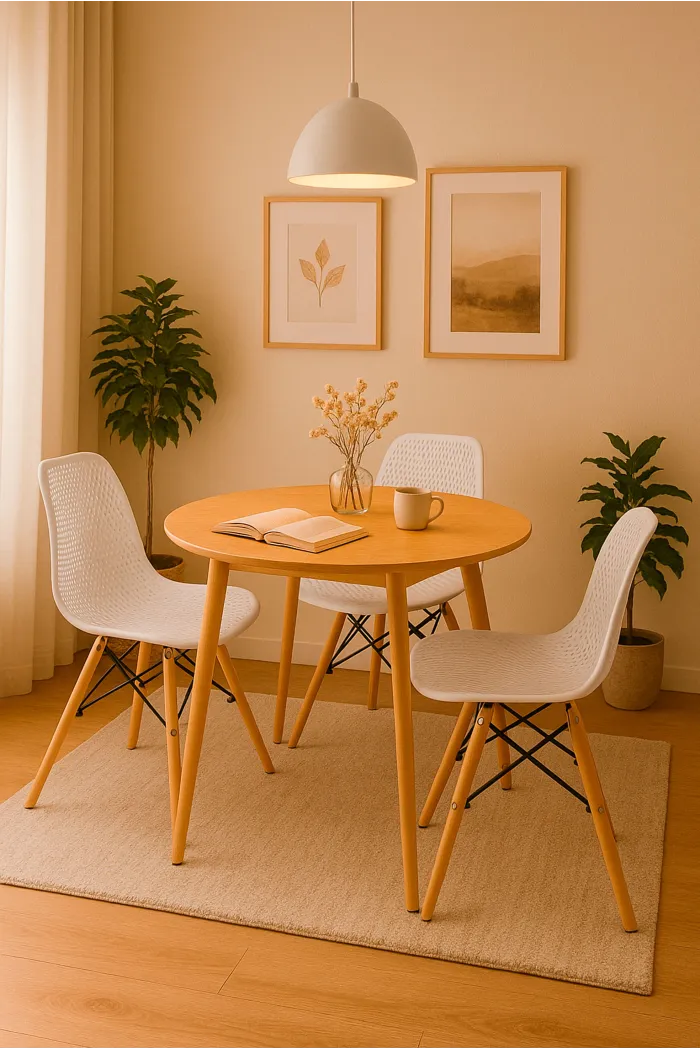 silla comedor nordica polipropileno barata cocina mesa moderna ergonomica sala estar