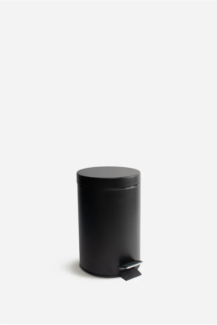 Papelera de Metal con Pedal – 3L (Ø17 x 26 cm)