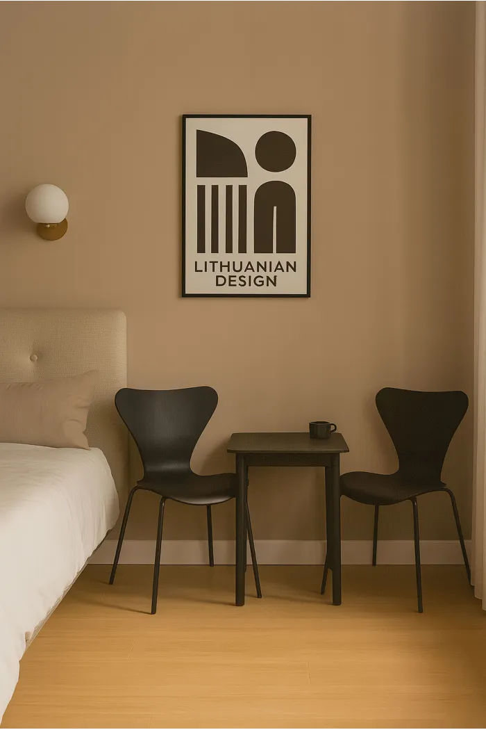 Silla de Comedor Moderna Roma Color Negro de Metal