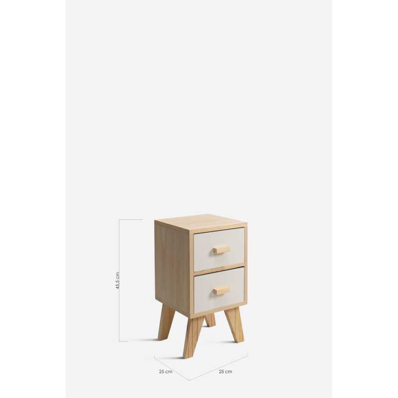 Cajonera de Madera ─ 2, 3 y 4 cajones