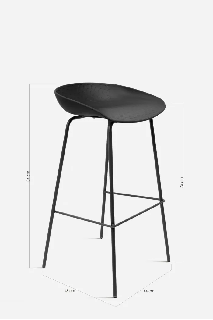 taburete cocina taburete alto de polipropieleno pp metal baratos taburete bar silla alta