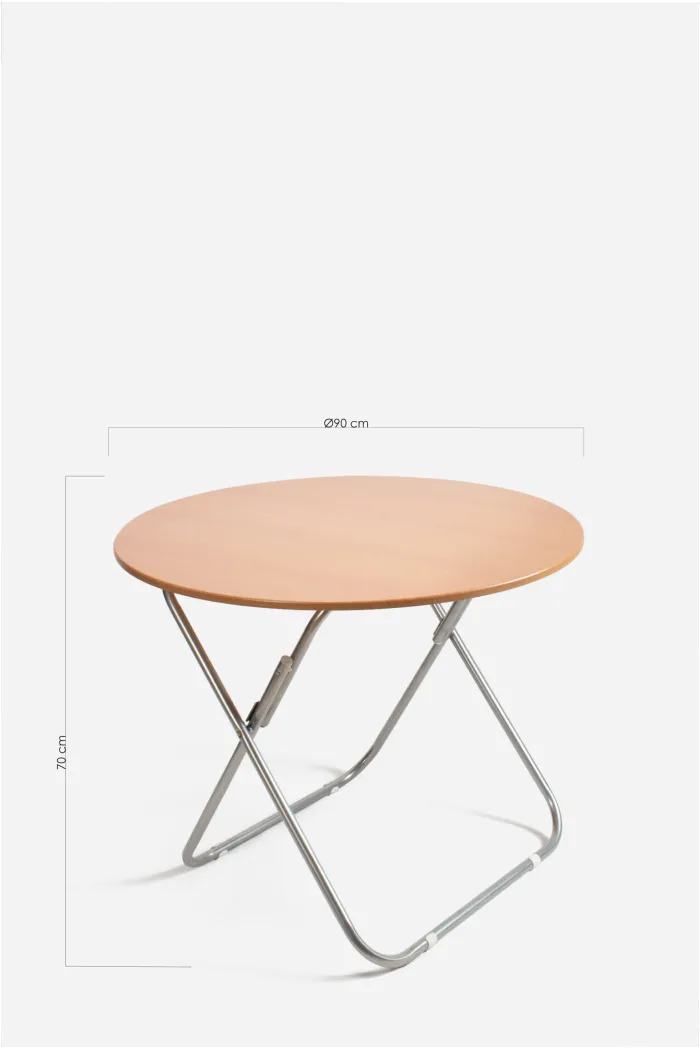 MESA PLEGABLE RECTANGULAR BLANCA