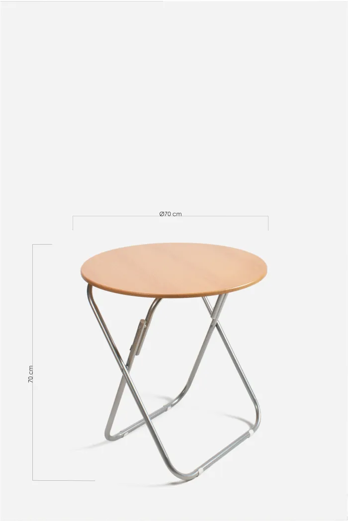 Mesa plegable Mesa redonda Mueble auxiliar