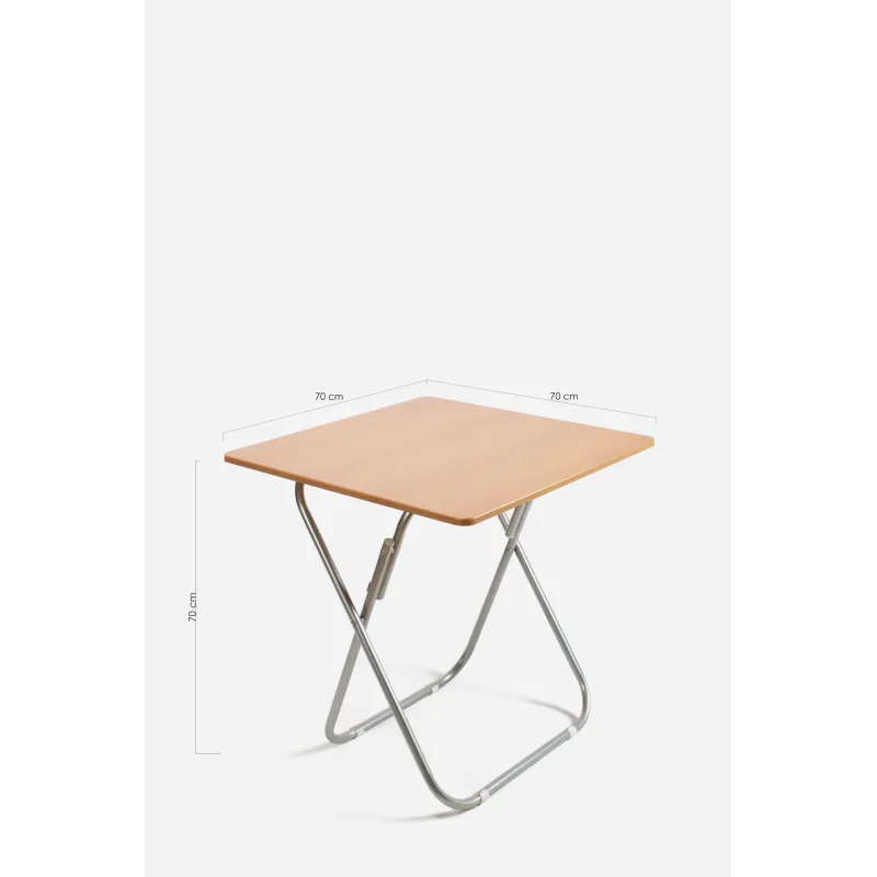 MESA PLEGABLE RECTANGULAR BLANCA