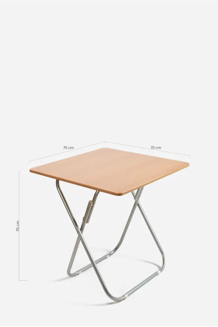 MESA PLEGABLE RECTANGULAR BLANCA