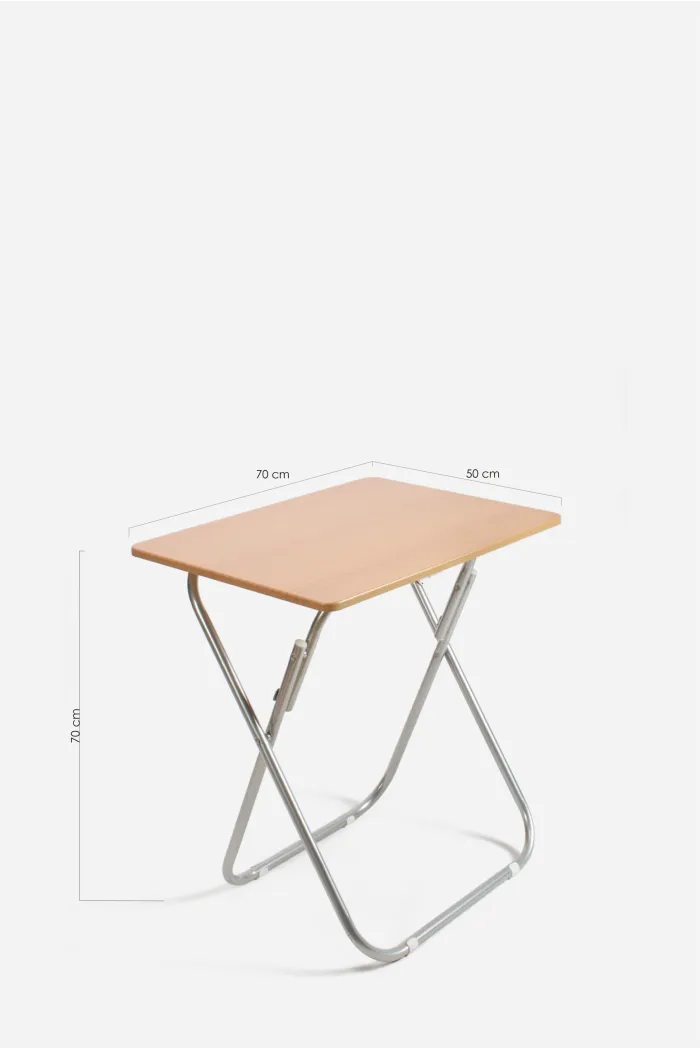 Mesa Plegable de Metal Nova | Mesa Auxiliar Plegable