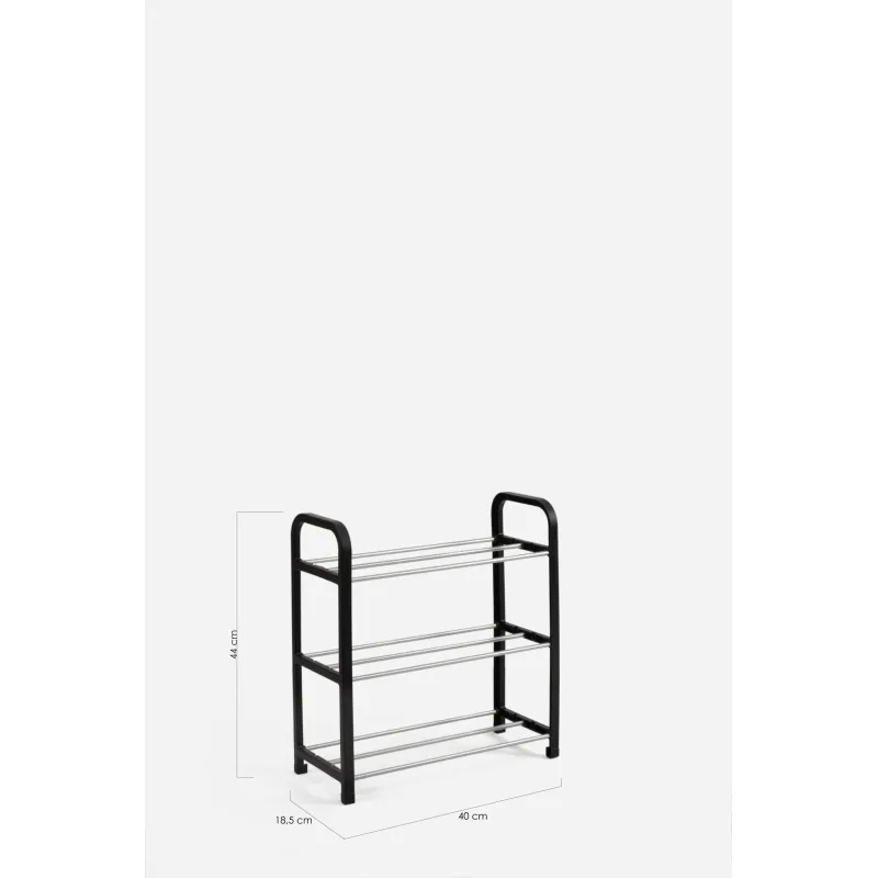 Zapatero de Metal 3 niveles | Zapatero Metálico Balder