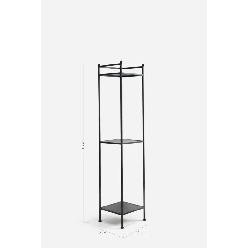 Estantería de Hierro y Madera - 3 Estantes
