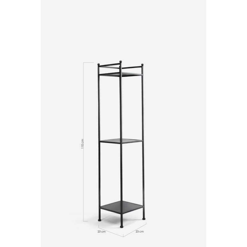 Estantería de Hierro y Madera - 3 Estantes