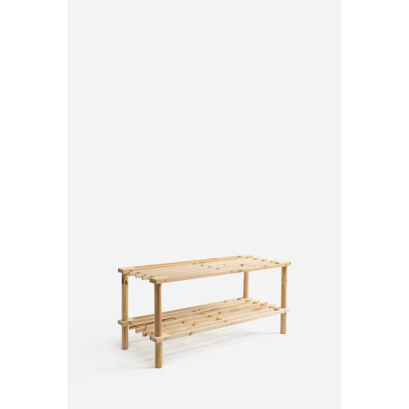 Estante de Madera Sven Abeto | Estantería de Madera Natural