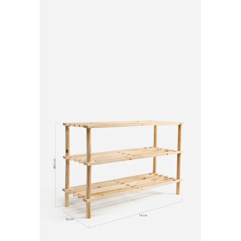 Zapatero de Madera─ Distintos Niveles