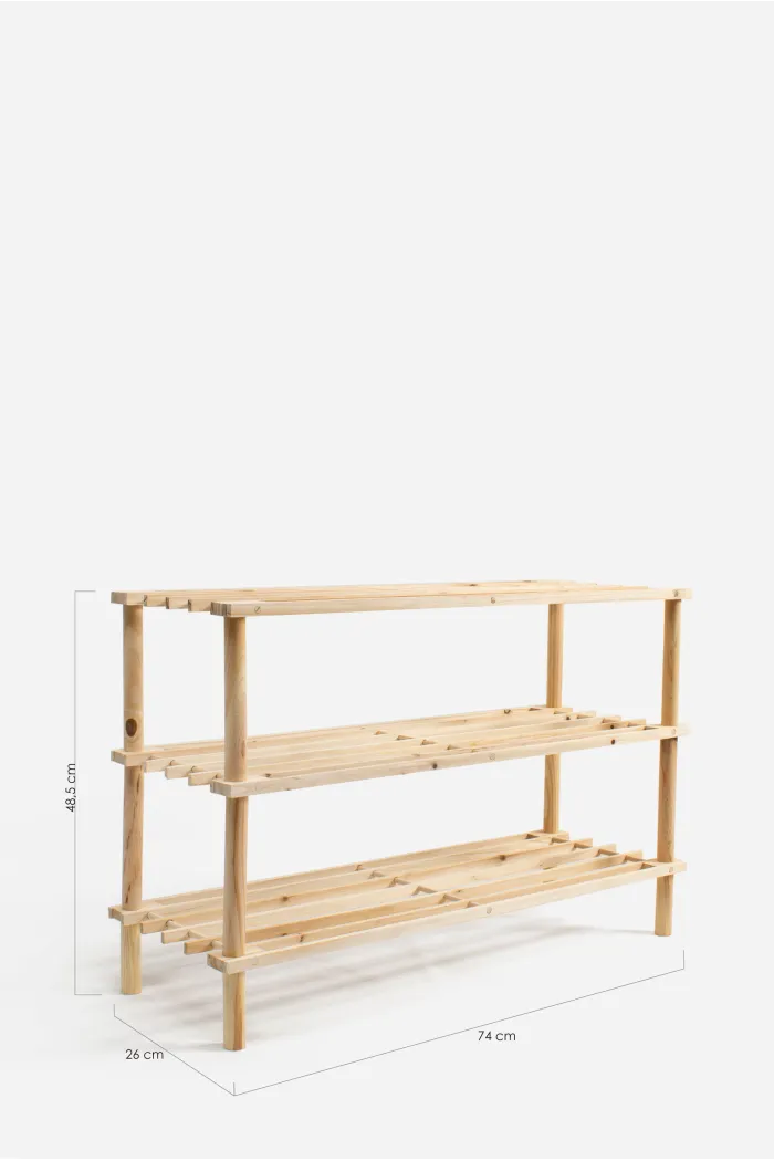 Zapatero de Madera─ Distintos Niveles