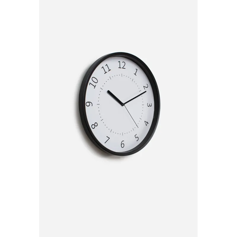 Reloj de Pared Ø30x4cm─ 2 Colores