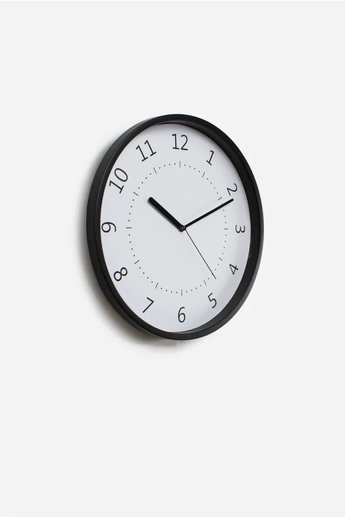 Reloj de Pared Ø30x4cm─ 2 Colores