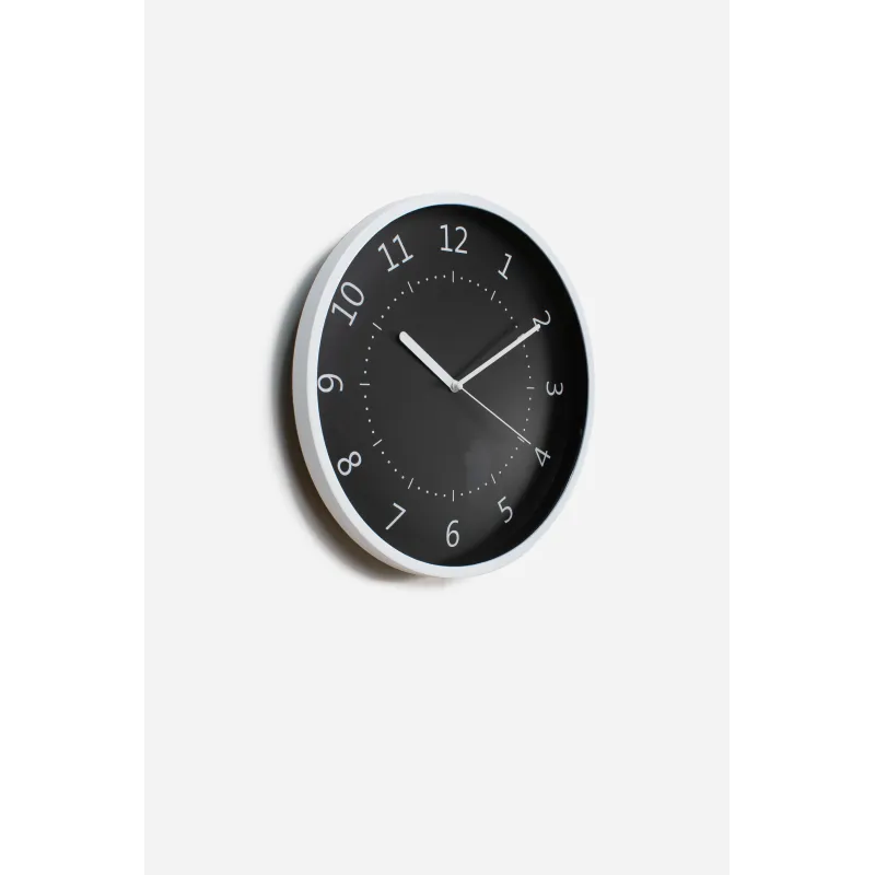 Reloj de Pared Ø30x4cm─ 2 Colores