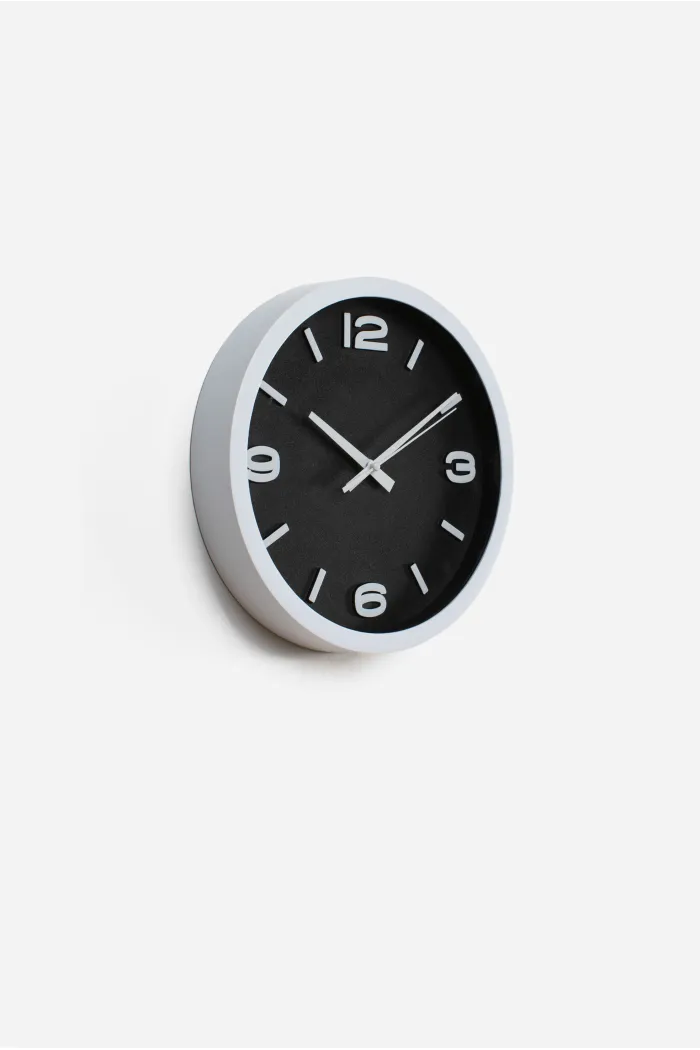 Reloj de Pared Ø25x4cm─ 2 Colores