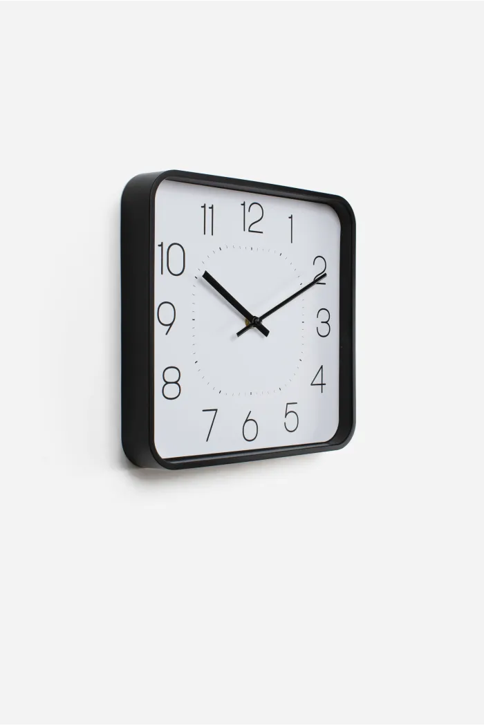 Reloj de Pared 27x27x4cm─ 2 Colores