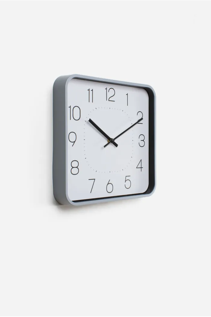 Reloj de Pared 27x27x4cm─ 2 Colores