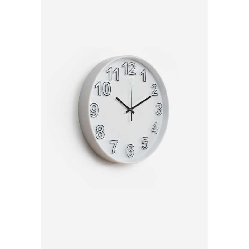 Reloj de Pared Ø30x4,5cm─ 2 Colores
