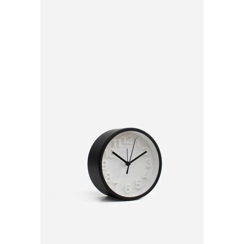 Reloj Despertador Ø13x5cm Morning – 2 Colores