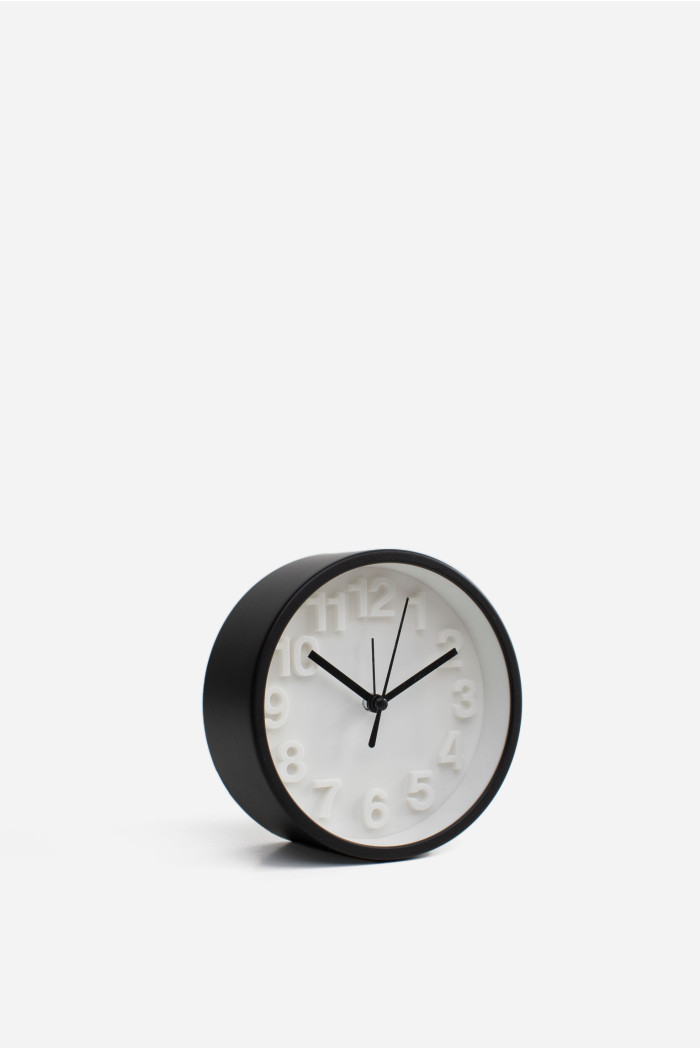 Reloj Despertador Ø13x5cm – 2 Colores