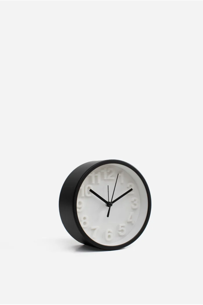 Reloj Despertador Ø13x5cm – 2 Colores