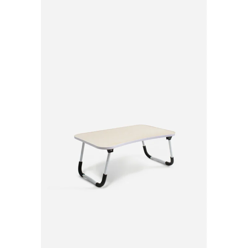 Bandeja de Cama Plegable (60x40x28 cm) - Madera Clara